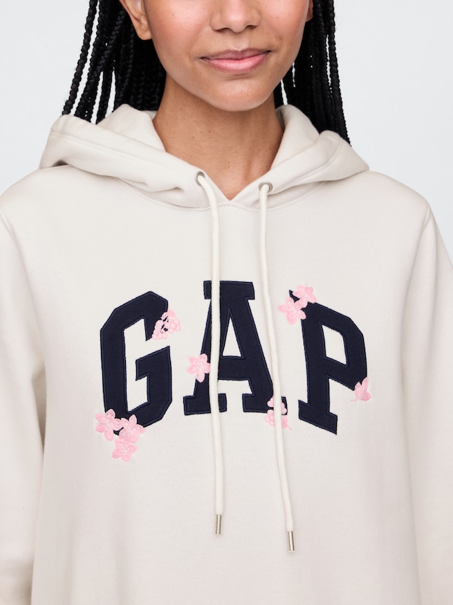 SAKURA ヴィンテージソフト GAPロゴ フード付きワンピース-3