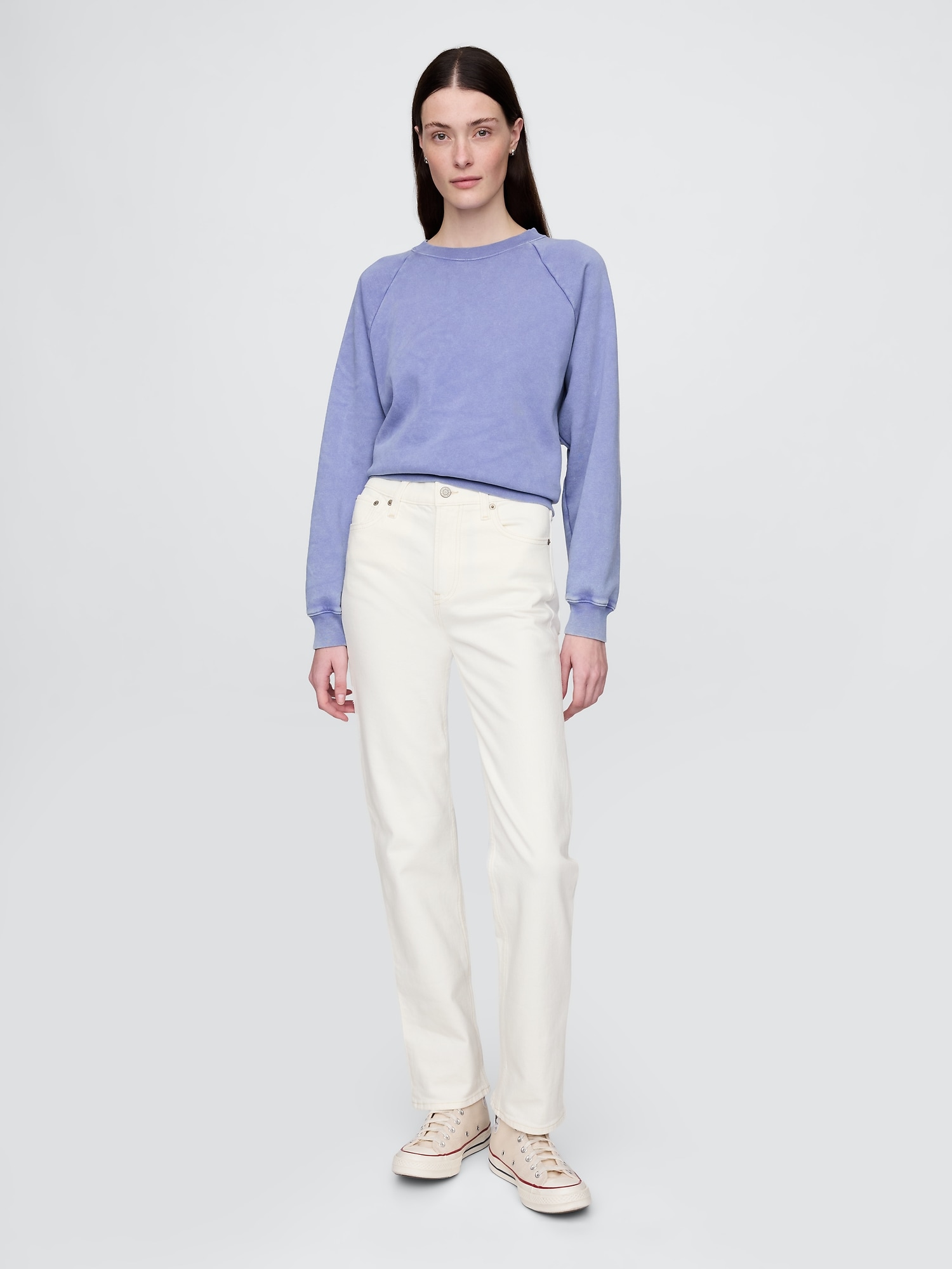 JEAN DROIT ANNÉES 90 À TAILLE HAUTE