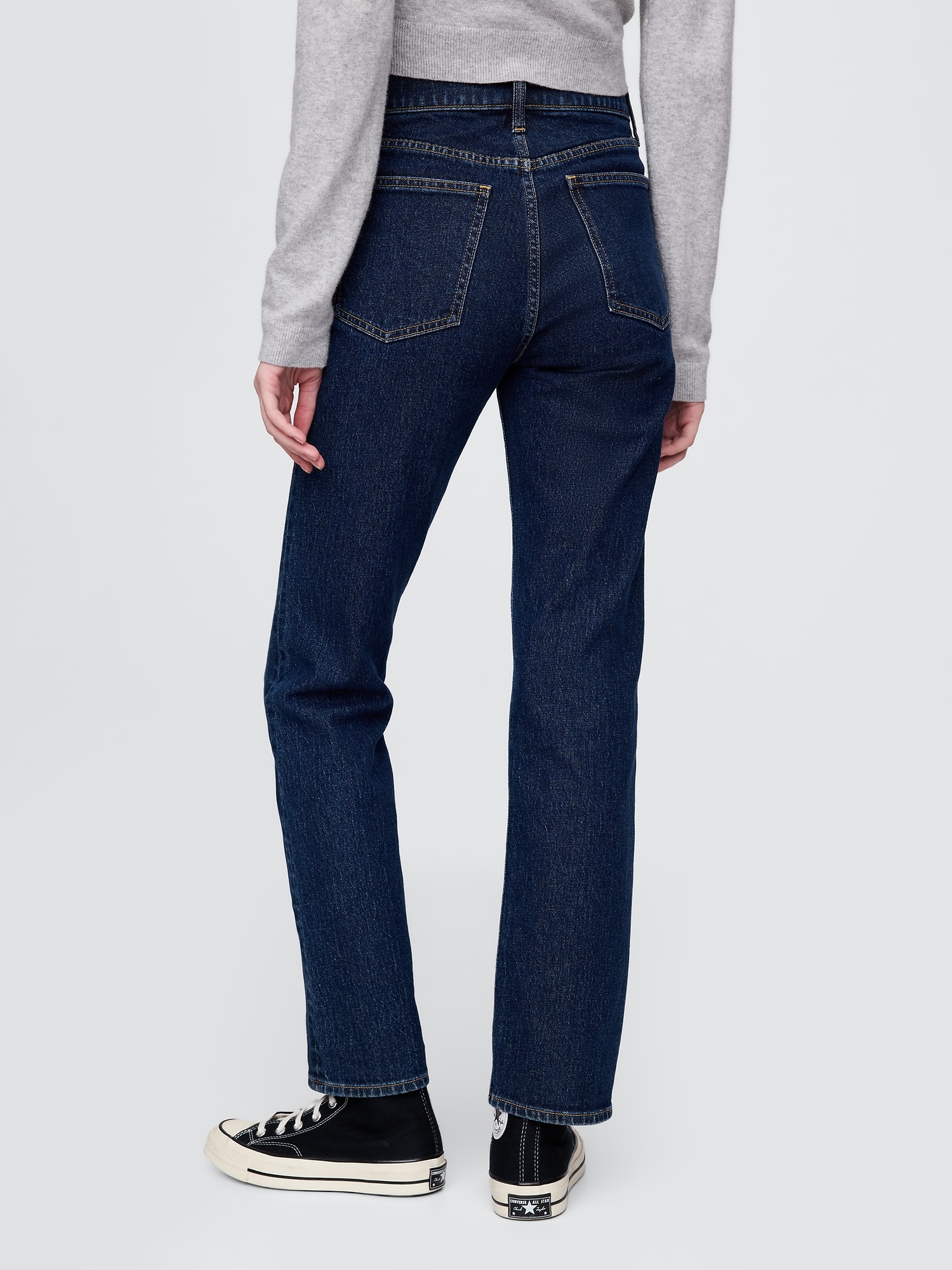 High Rise '90s Slim Straight Jeans