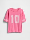 バーシティスタイル ジャージー Tシャツ (キッズ)-1