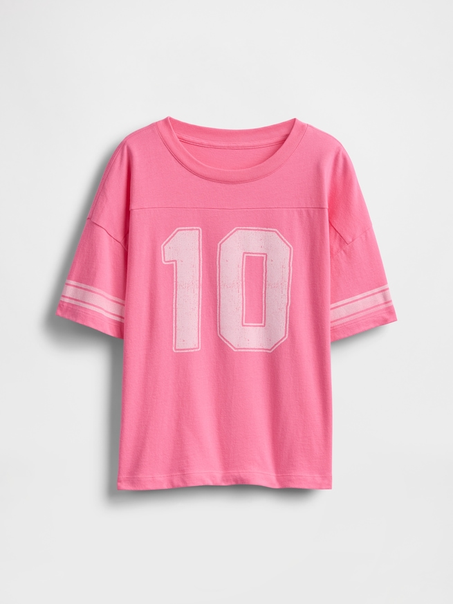 バーシティスタイル ジャージー Tシャツ (キッズ)-1