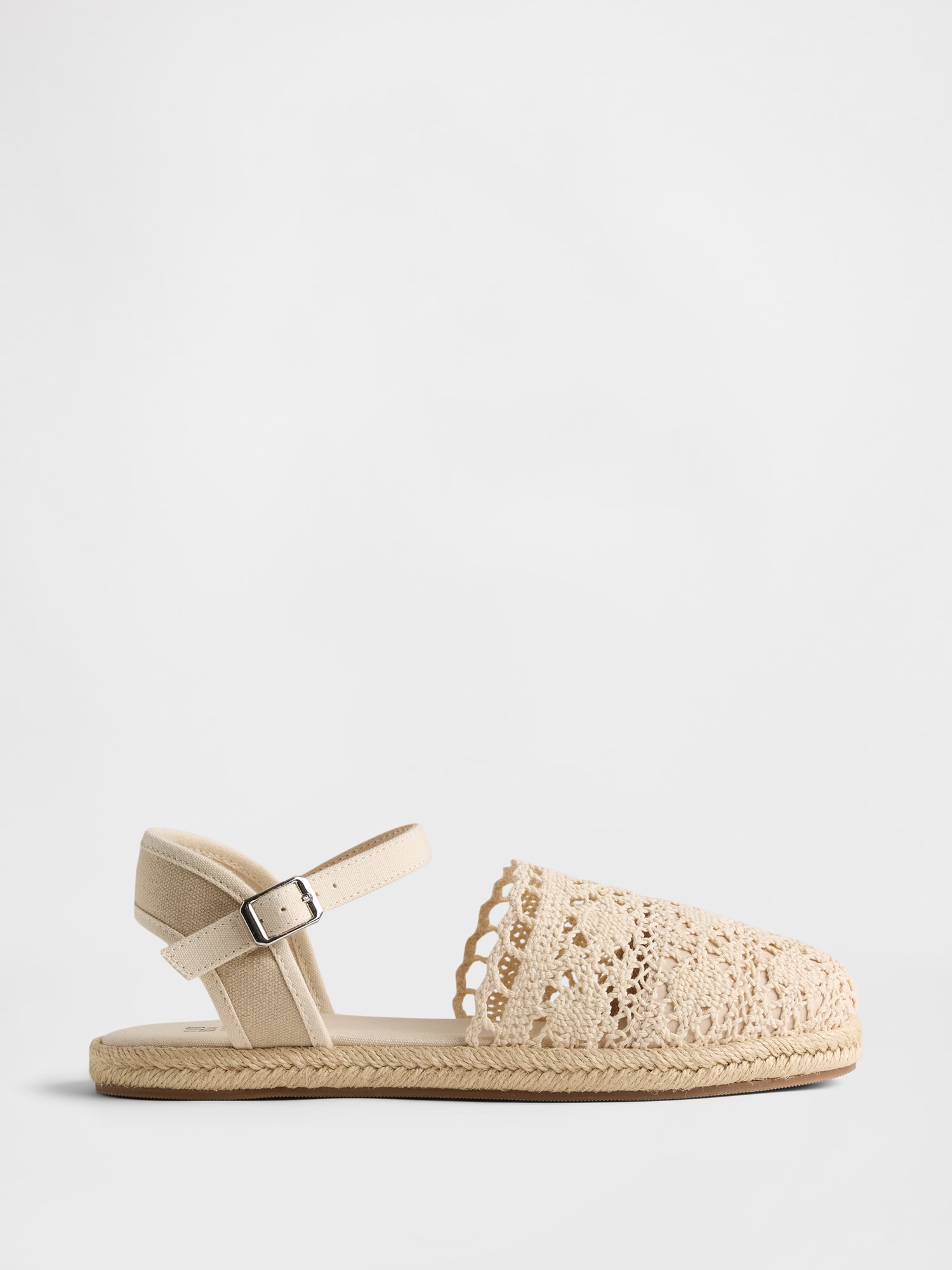 Kids Crochet Espadrilles