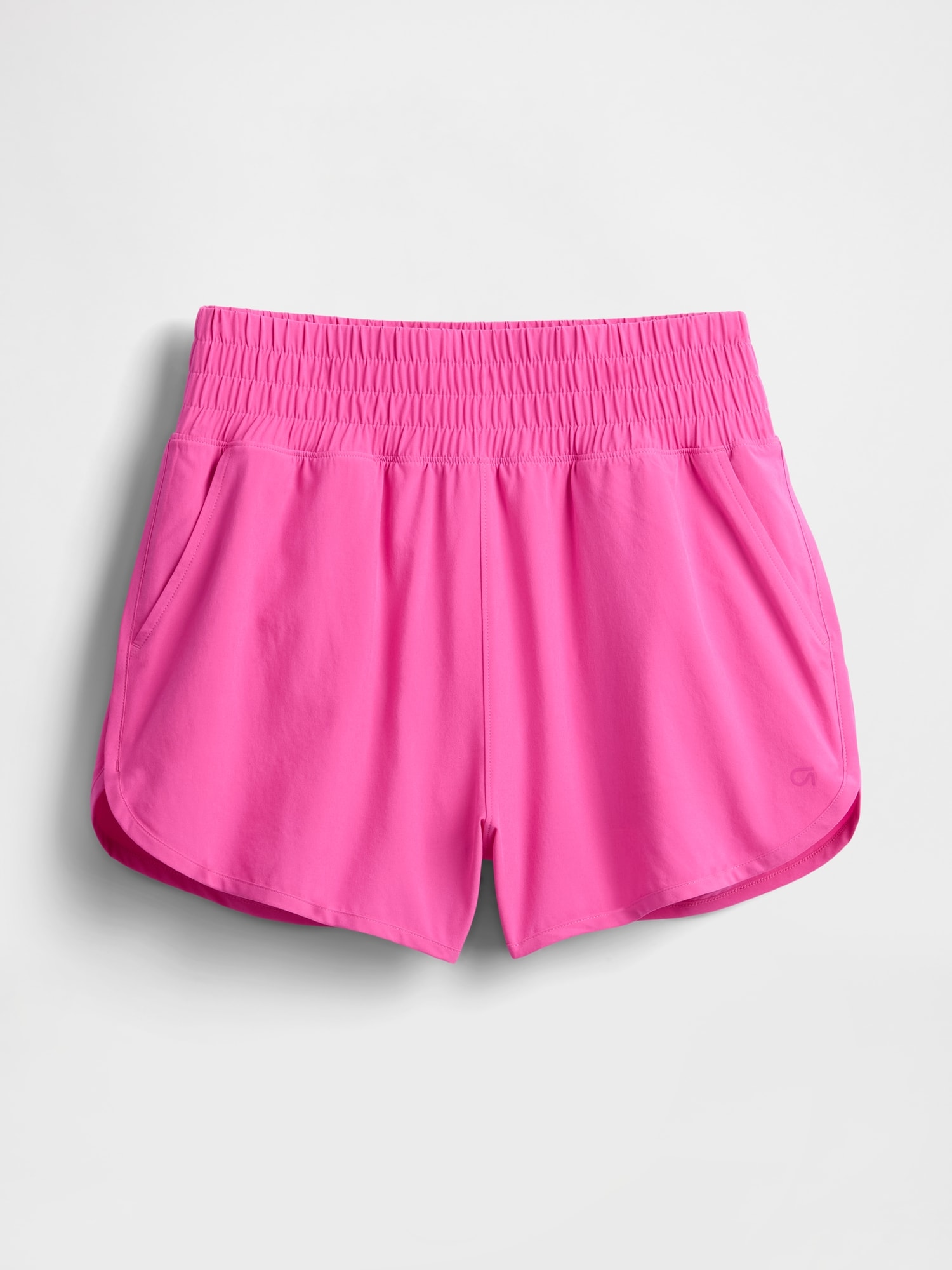GapFit ハイライズ ランニング ショートパンツ-5