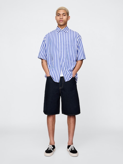 10.5" Baggy Denim Shorts
