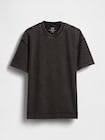オーガニックコットン ヴィンテージソフト ヘビーウェイトTシャツ-4