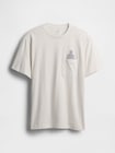 ポケット グラフィックTシャツ-4