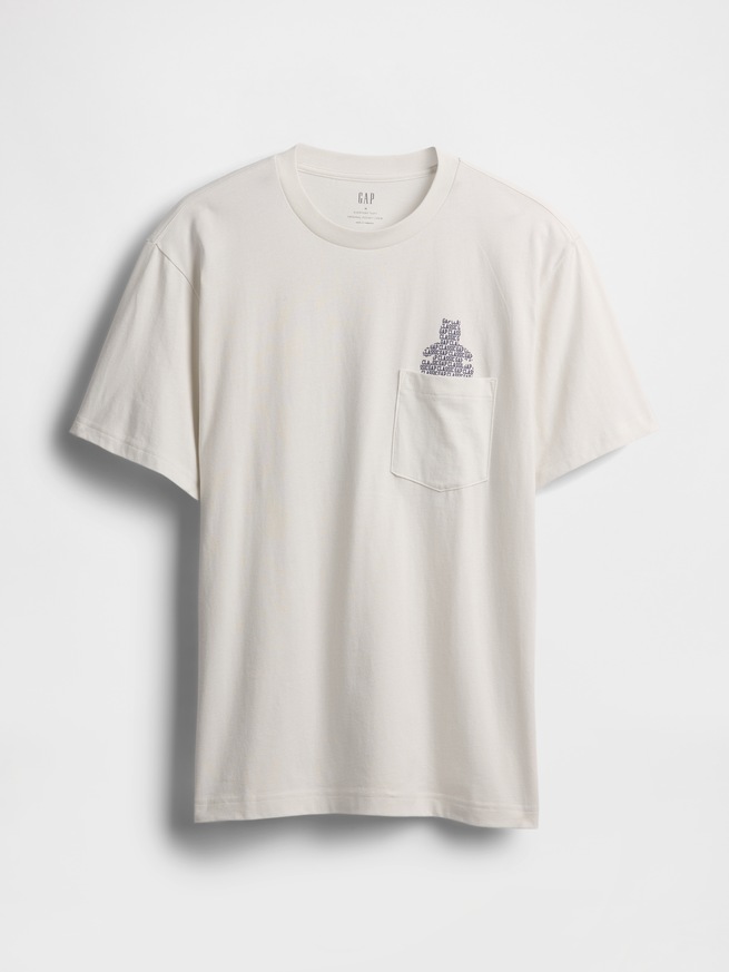 ポケット グラフィックTシャツ-4