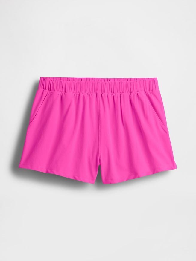 GapFit ミッドライズ ランニング ショートパンツ-5