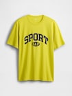 GAP SPORTロゴ リラックスTシャツ-4