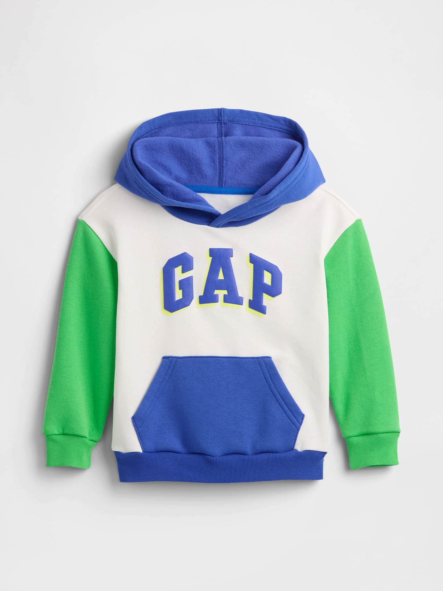 babyGap Relaxed Logo Colorblock Hoodie