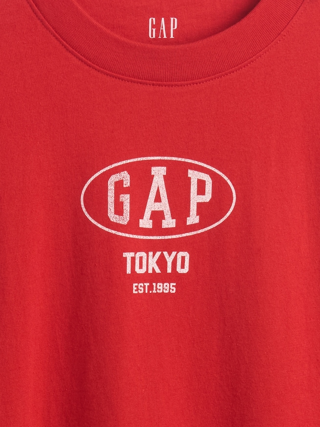 30th アニバーサリー オーバーサイズ GAPロゴTシャツ-3
