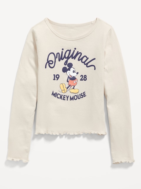 T-SHIRT À IMPRIMÉ SOUS LICENCE AVEC BORDURE ONDULÉE POUR FILLE