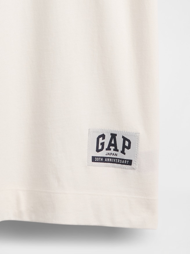 30th アニバーサリー オーバーサイズ GAPロゴTシャツ-3