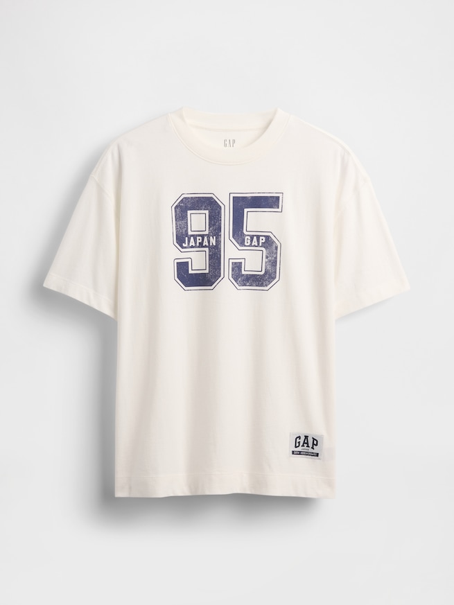 30th アニバーサリー オーバーサイズ GAPロゴTシャツ-4