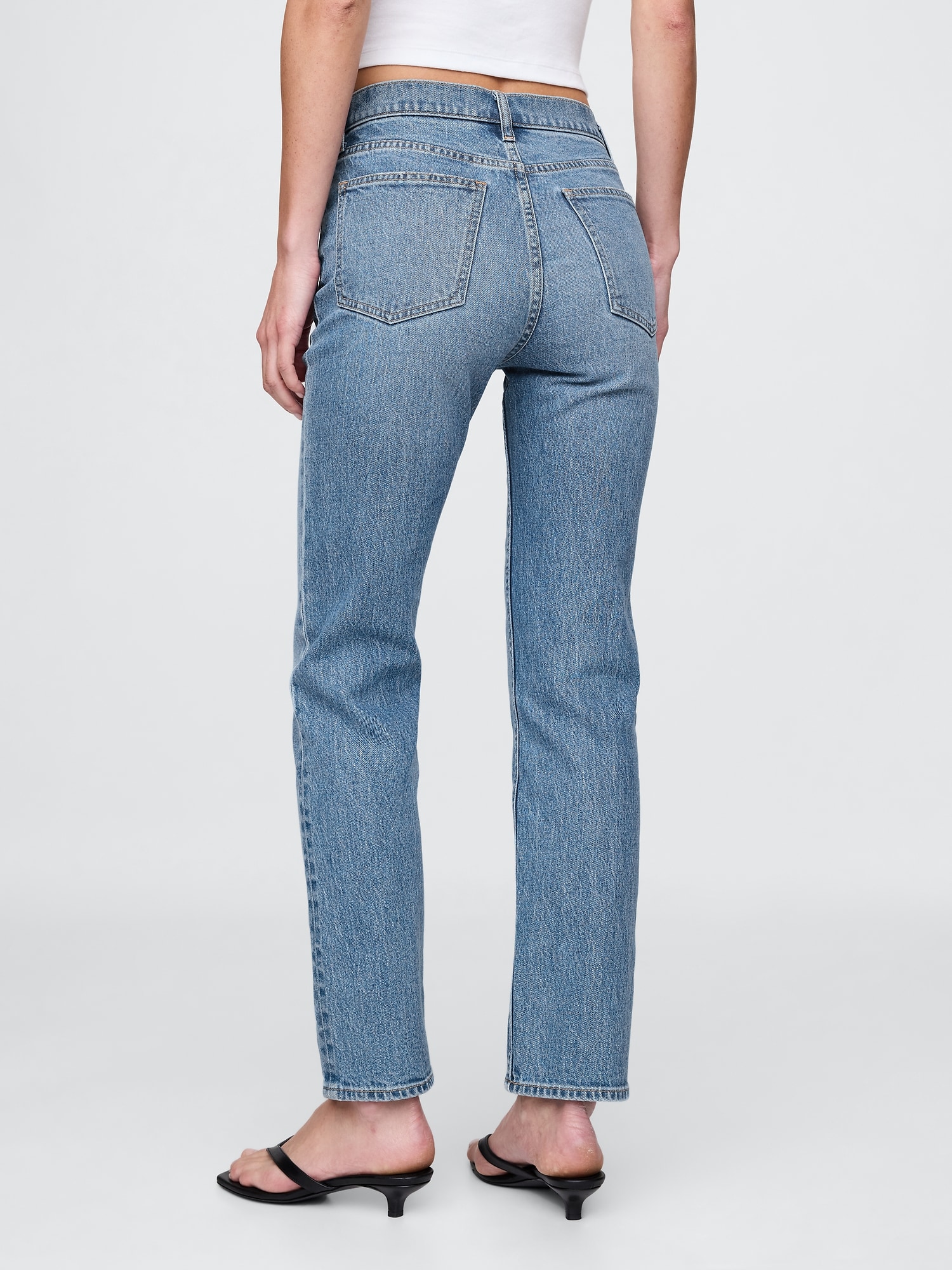 High Rise ’90s Slim Straight Jeans
