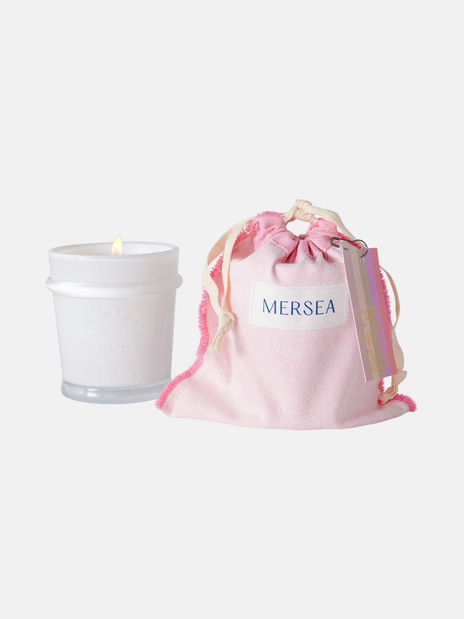 Mersea Coconut Sugar Sandbag Candle