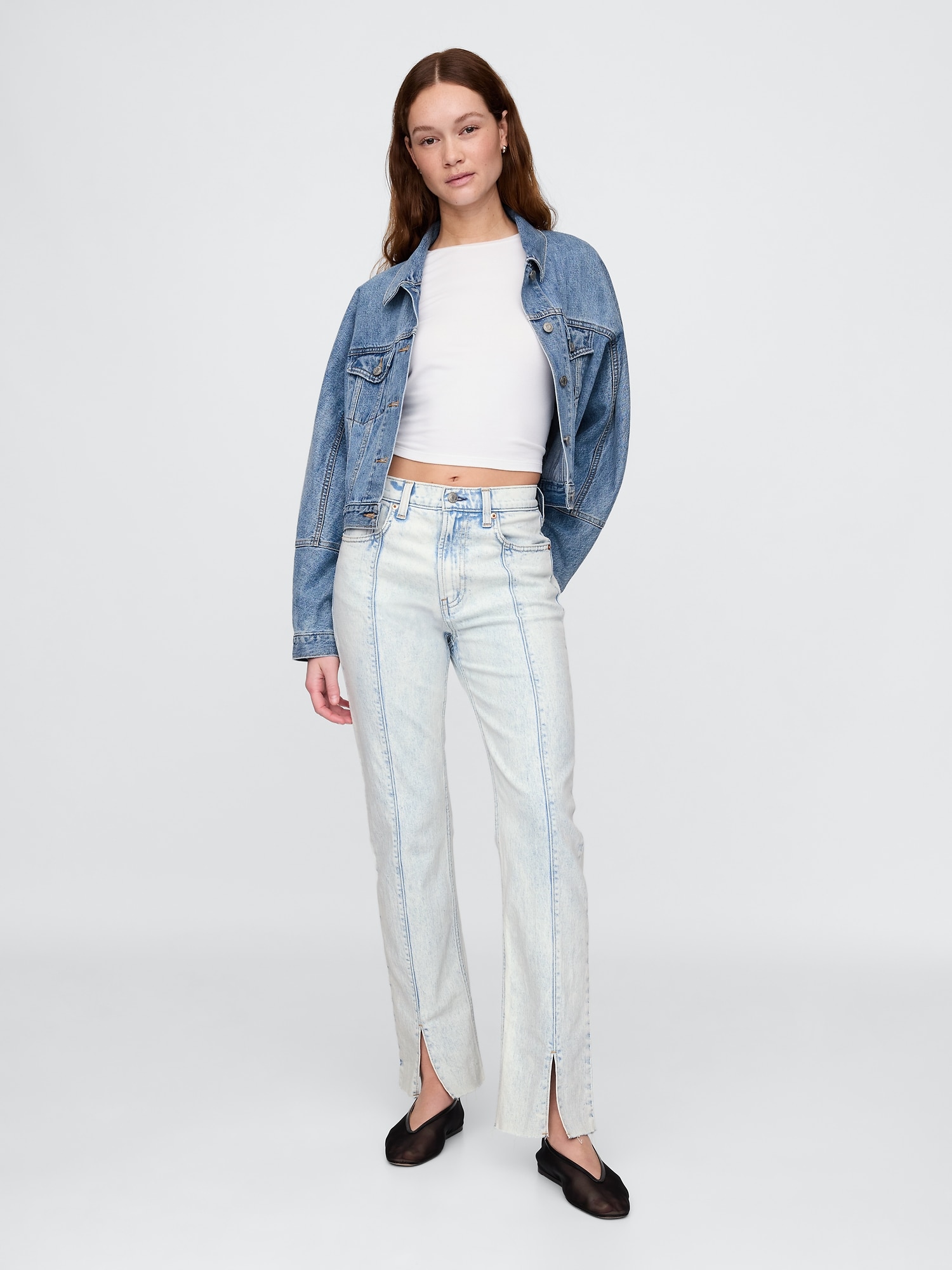 High Rise ’90s Slim Straight Jeans