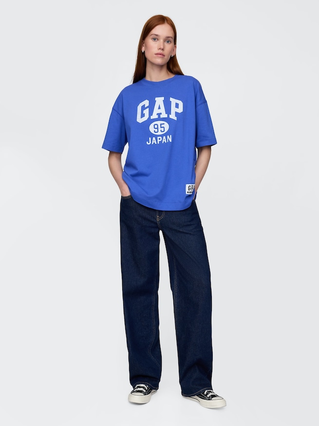 30th アニバーサリー オーバーサイズ GAPロゴTシャツ-1