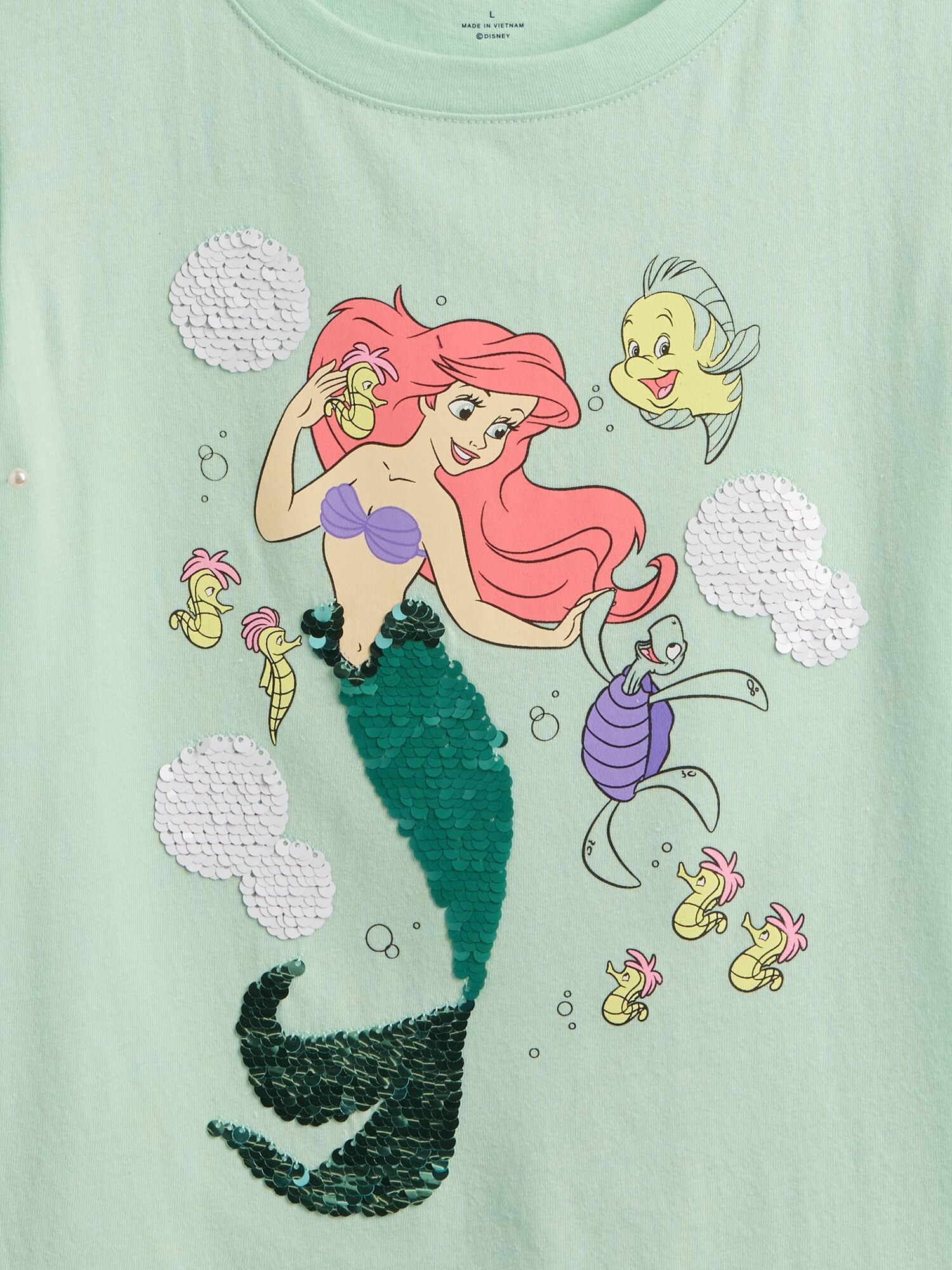 GapKids x ディズニー フラッタースリーブ グラフィックTシャツ-3