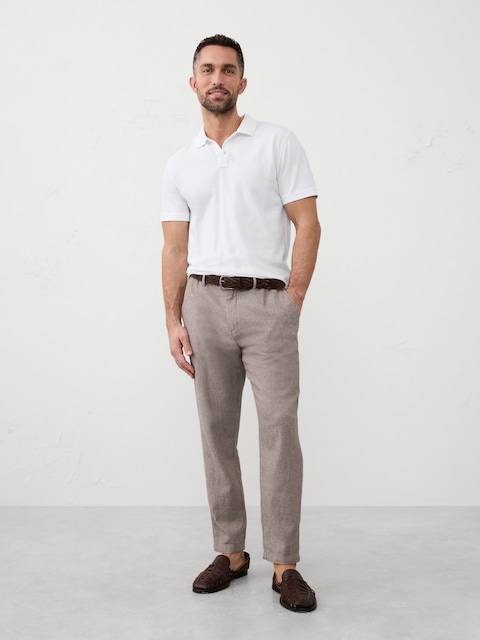 Standard-Fit Pique Polo