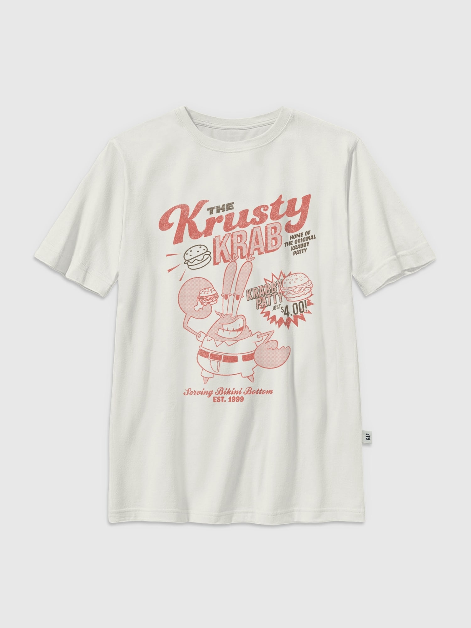 Kids Spongebob Krusty Krab Graphic T-Shirt