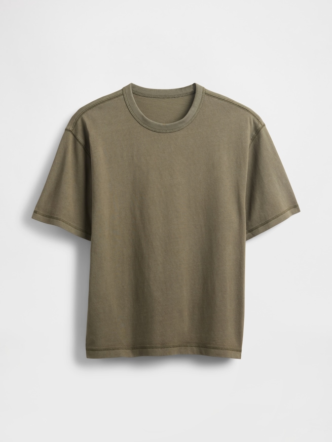 ヘビーウェイト クロップドTシャツ-4