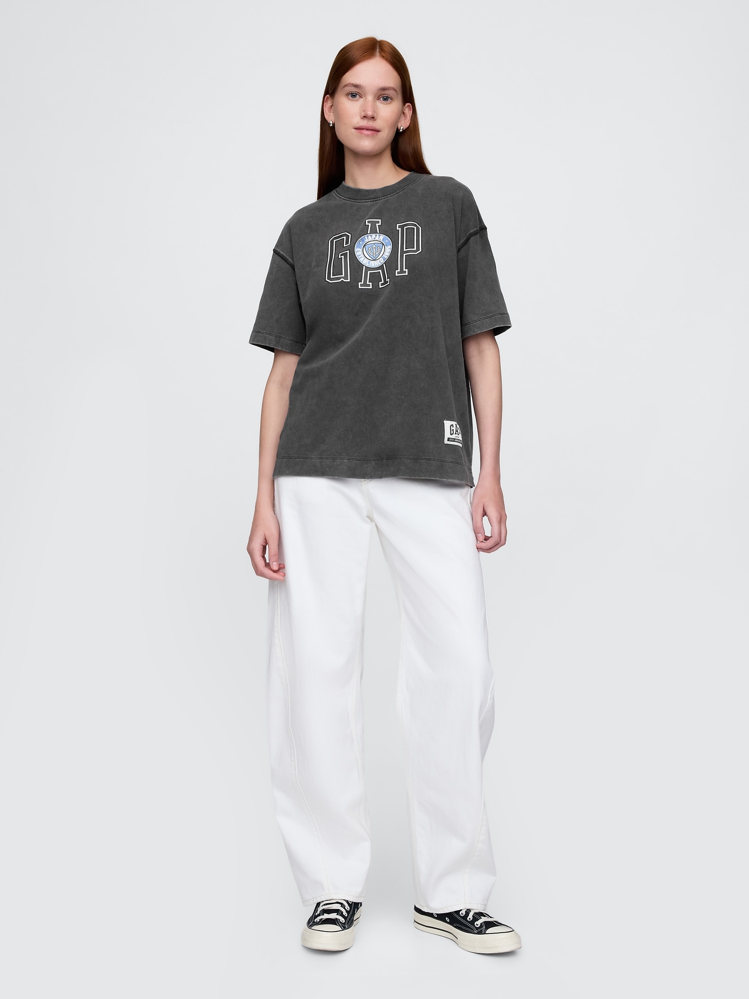 30th アニバーサリー オーバーサイズ GAPロゴTシャツ-1