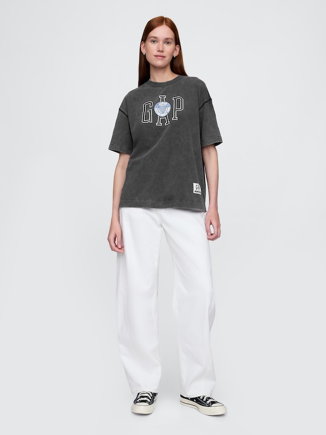 30th アニバーサリー オーバーサイズ GAPロゴTシャツ-1