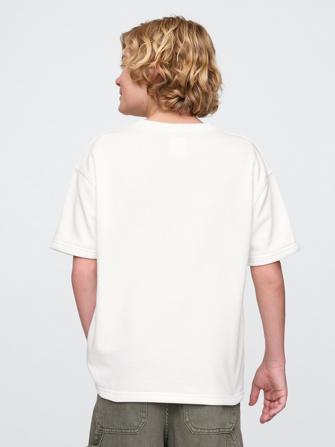 リラックス GAPグラフィック テリーTシャツ-2
