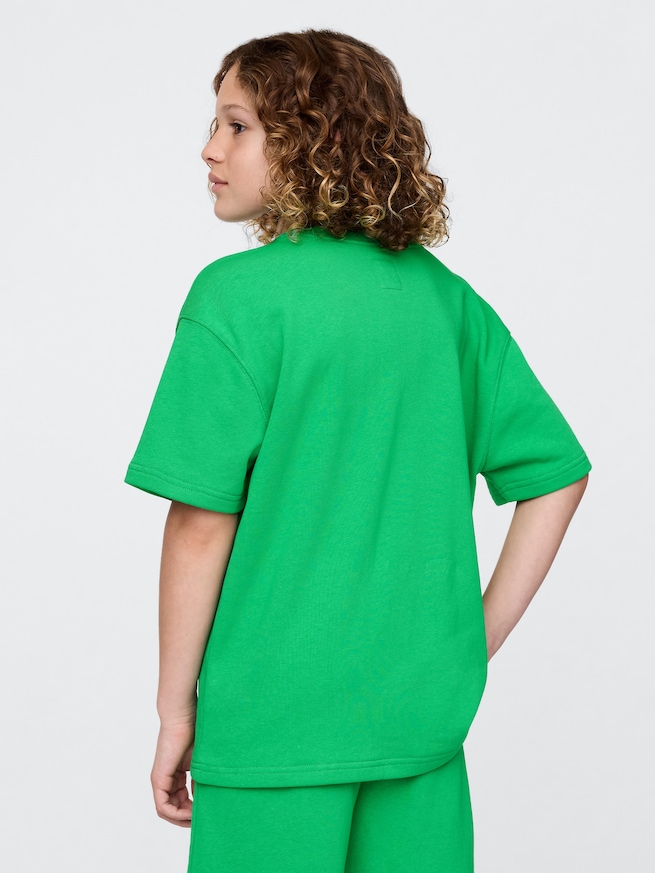 リラックス GAPグラフィック テリーTシャツ-2