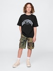 リラックス GAPグラフィック テリーTシャツ-3