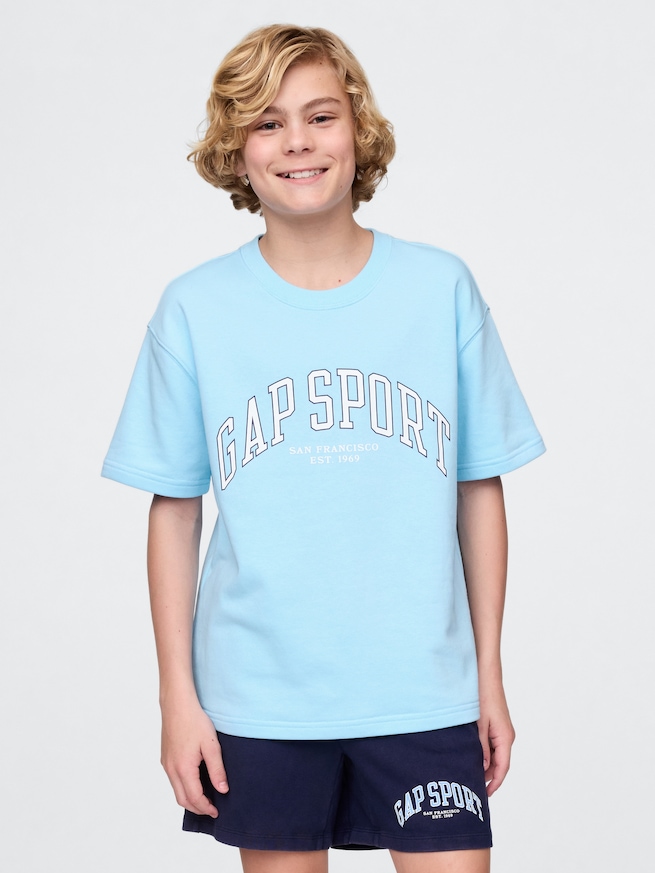 リラックス GAPグラフィック テリーTシャツ-0
