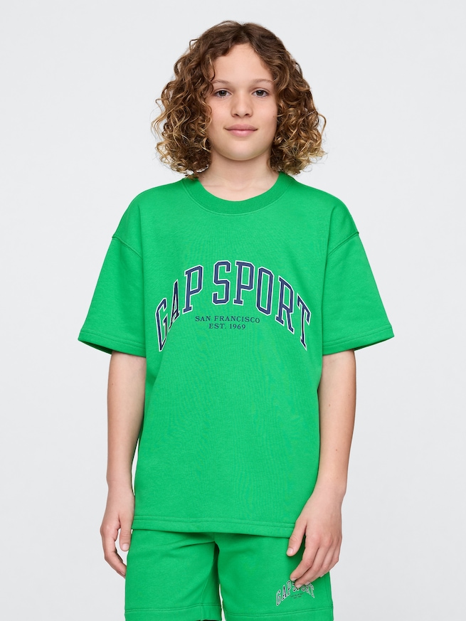 リラックス GAPグラフィック テリーTシャツ-0