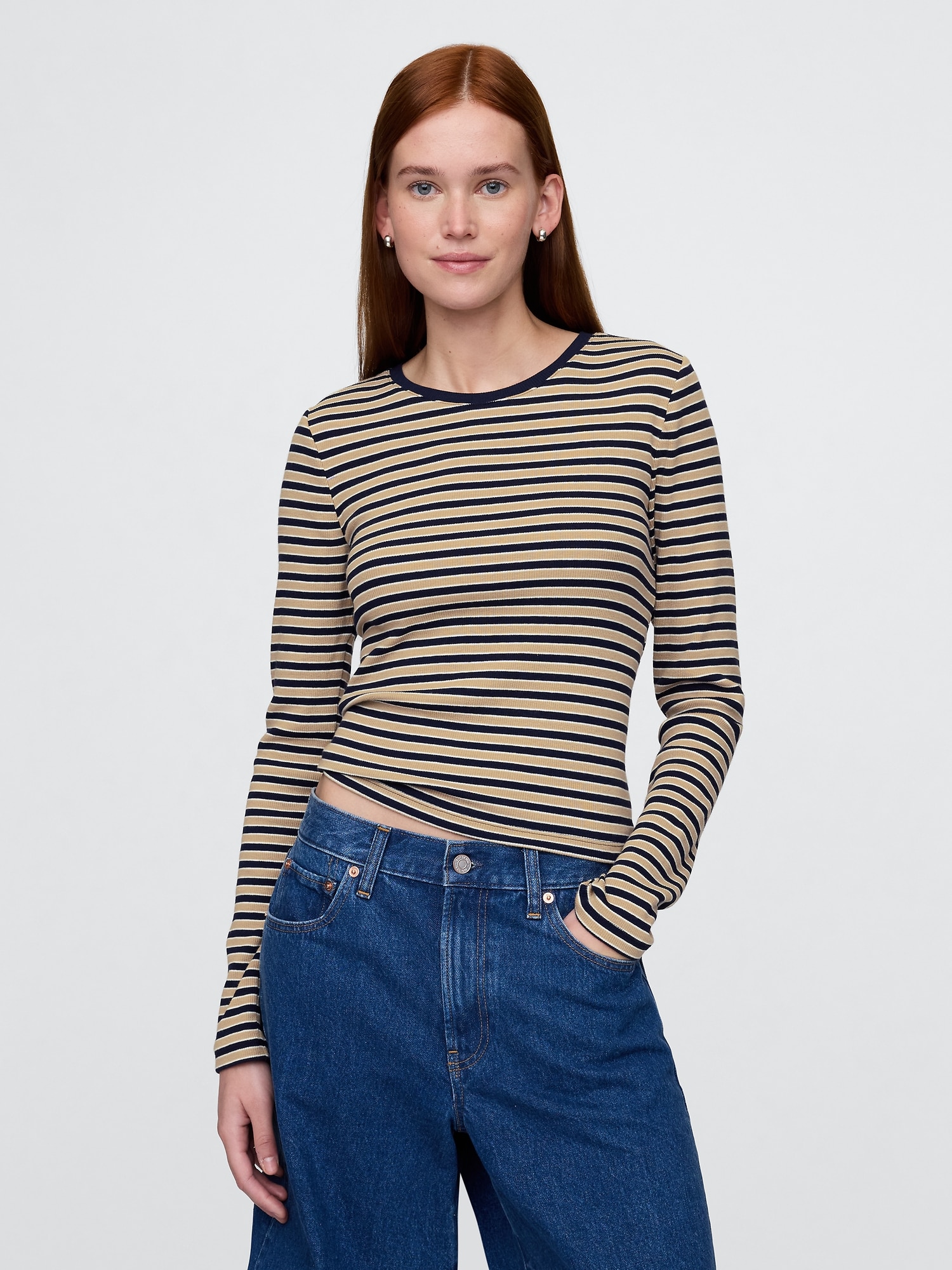 Modern Rib Crop T-Shirt