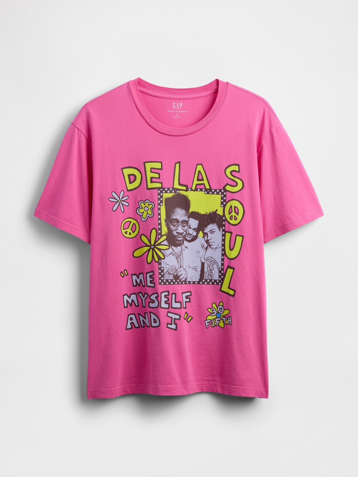 デ・ラ・ソウル グラフィックTシャツ-6