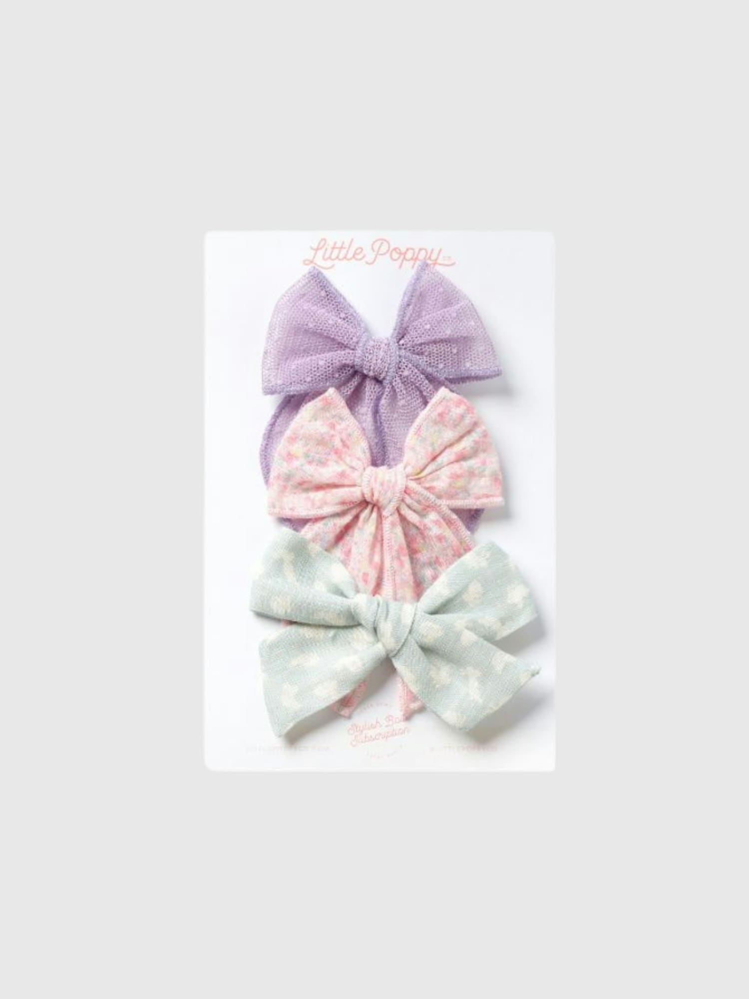 The Abigail Bow Clip Set