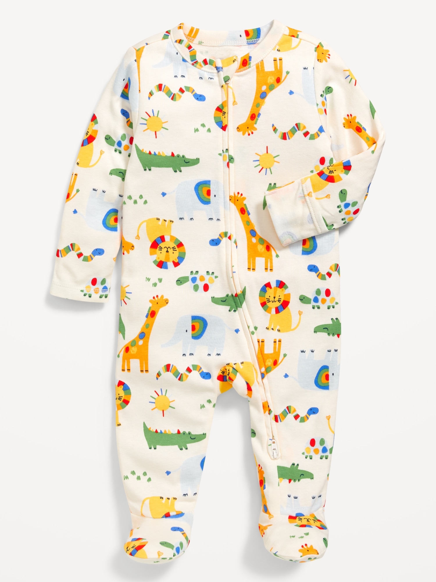 2-Way-Zip Sleep & Play Footed One-Piece for Baby