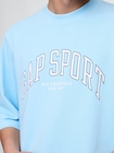 オーバーサイズ GAPグラフィック フレンチテリー クルーネックスウェット-3