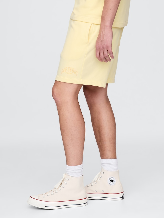 リラックス GAPグラフィック ショートパンツ-3