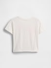babyGap リラックス 裾結び グラフィックTシャツ-1
