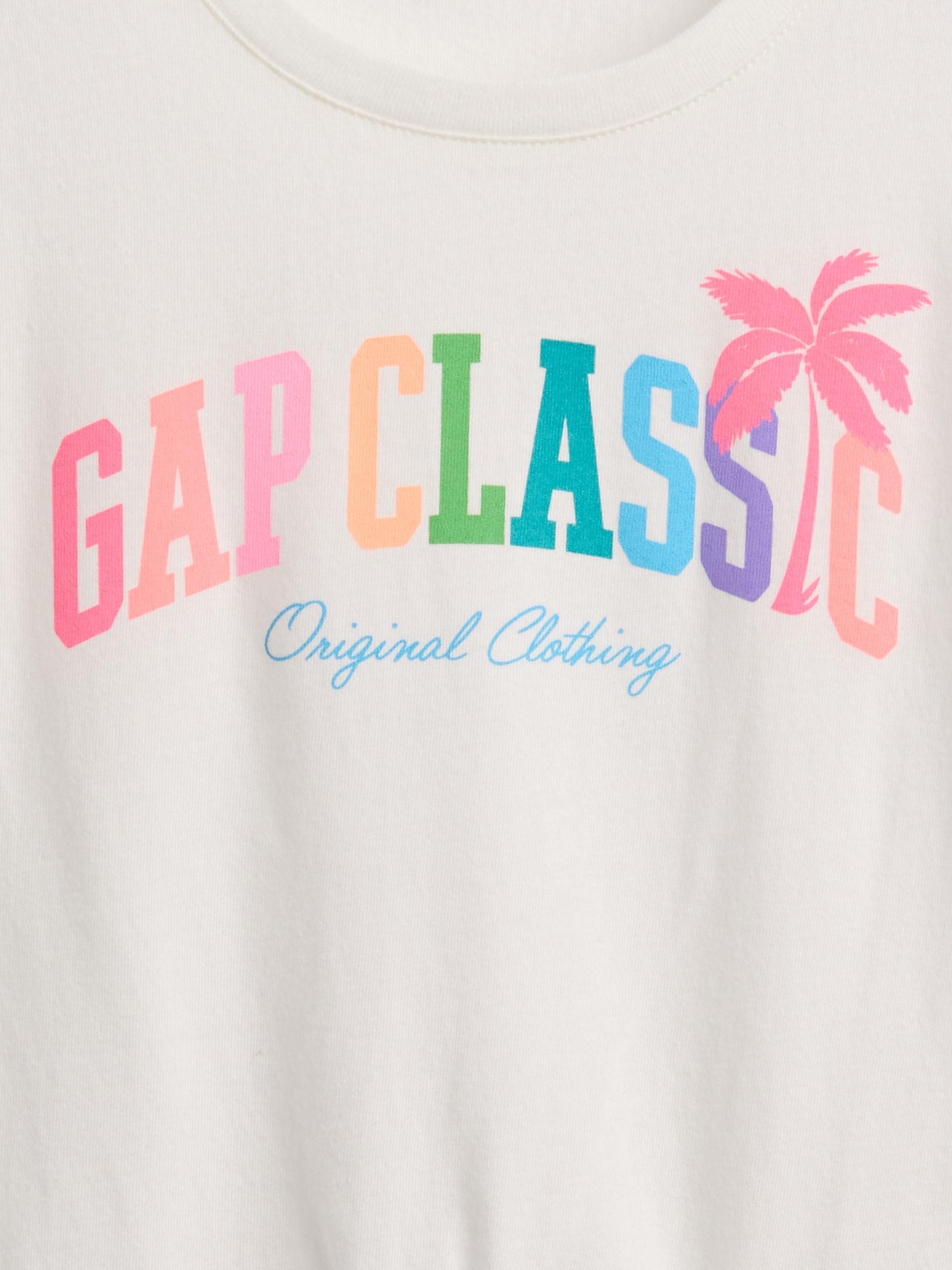 babyGap リラックス 裾結び グラフィックTシャツ-2