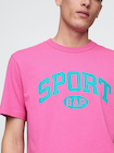 GAP SPORTロゴ リラックスTシャツ-3