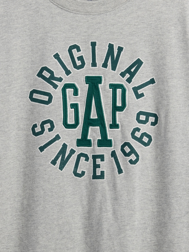 GAPロゴ ジャージー Tシャツ (キッズ)-1
