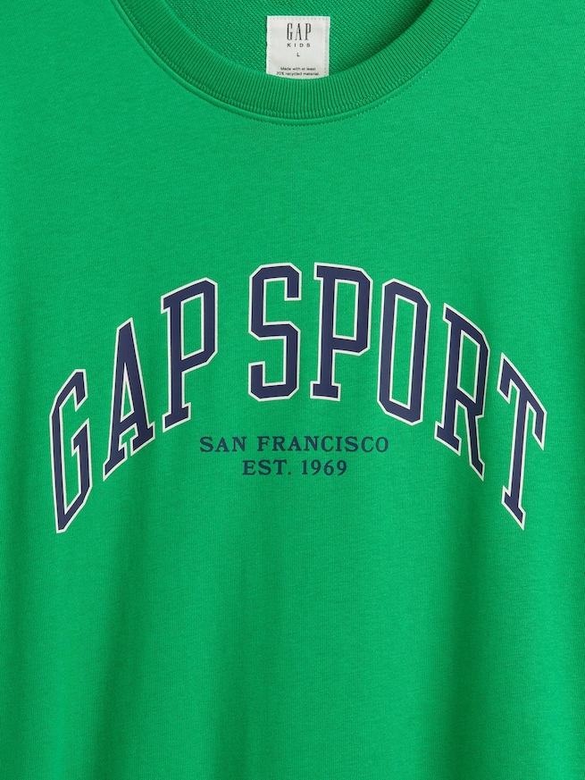 リラックス GAPグラフィック テリーTシャツ-4