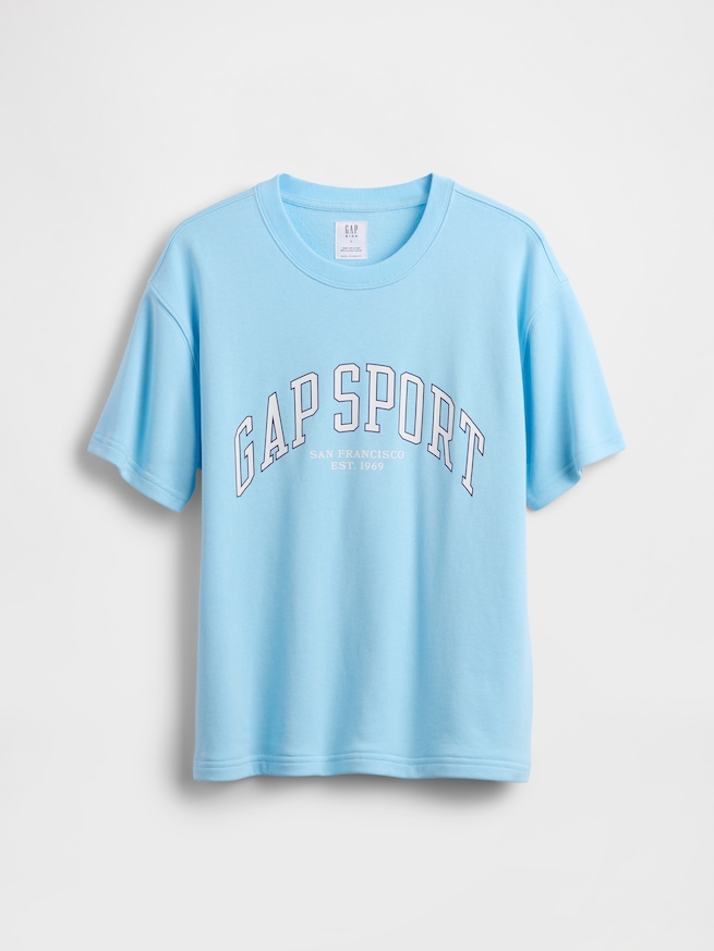 リラックス GAPグラフィック テリーTシャツ-1