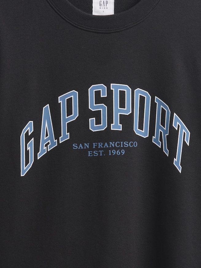 リラックス GAPグラフィック テリーTシャツ-4