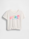 babyGap リラックス 裾結び グラフィックTシャツ-0