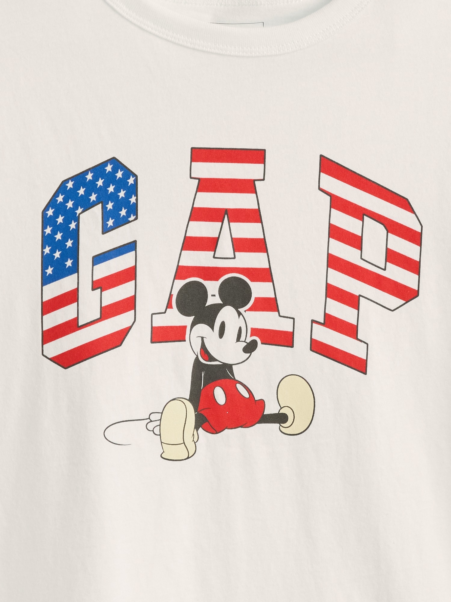 GapKids × ミッキーマウス GAPロゴTシャツ (キッズ)-2
