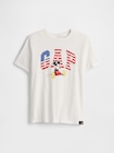 GapKids × ミッキーマウス GAPロゴTシャツ (キッズ)-0