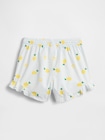 babyGap シャンブレー ラッフルフリル プルオンショートパンツ-1
